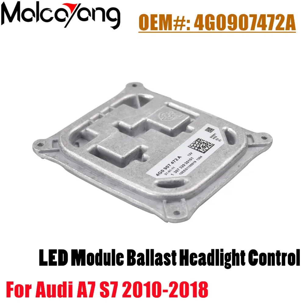 

Модуль управления передней идентификацией для Audi A7 3.0L S7 RS7 4.0L 2010-2018 4G0907472A 4G0907472B
