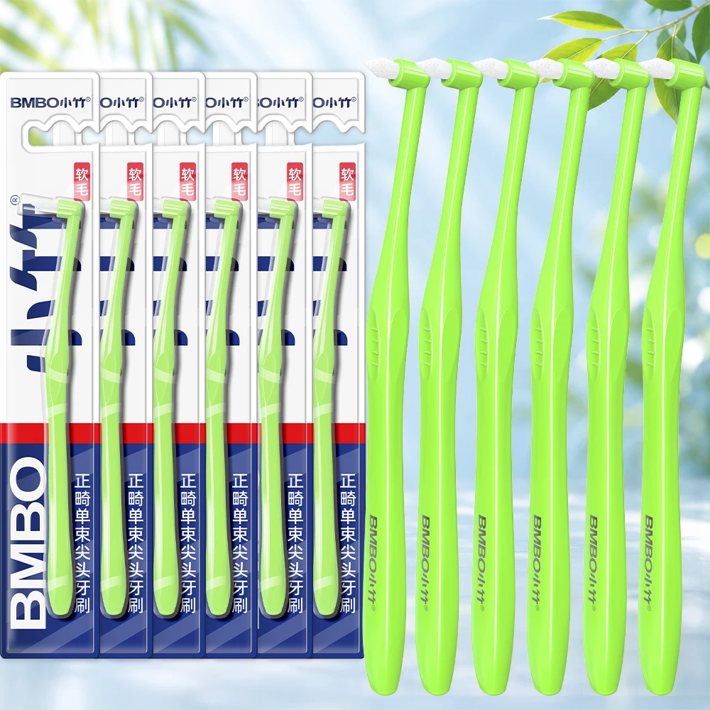 Precision Orthodontic Toothbrush for Enhanced Cleaning of Wisdom Teeth and Interdental Spaces