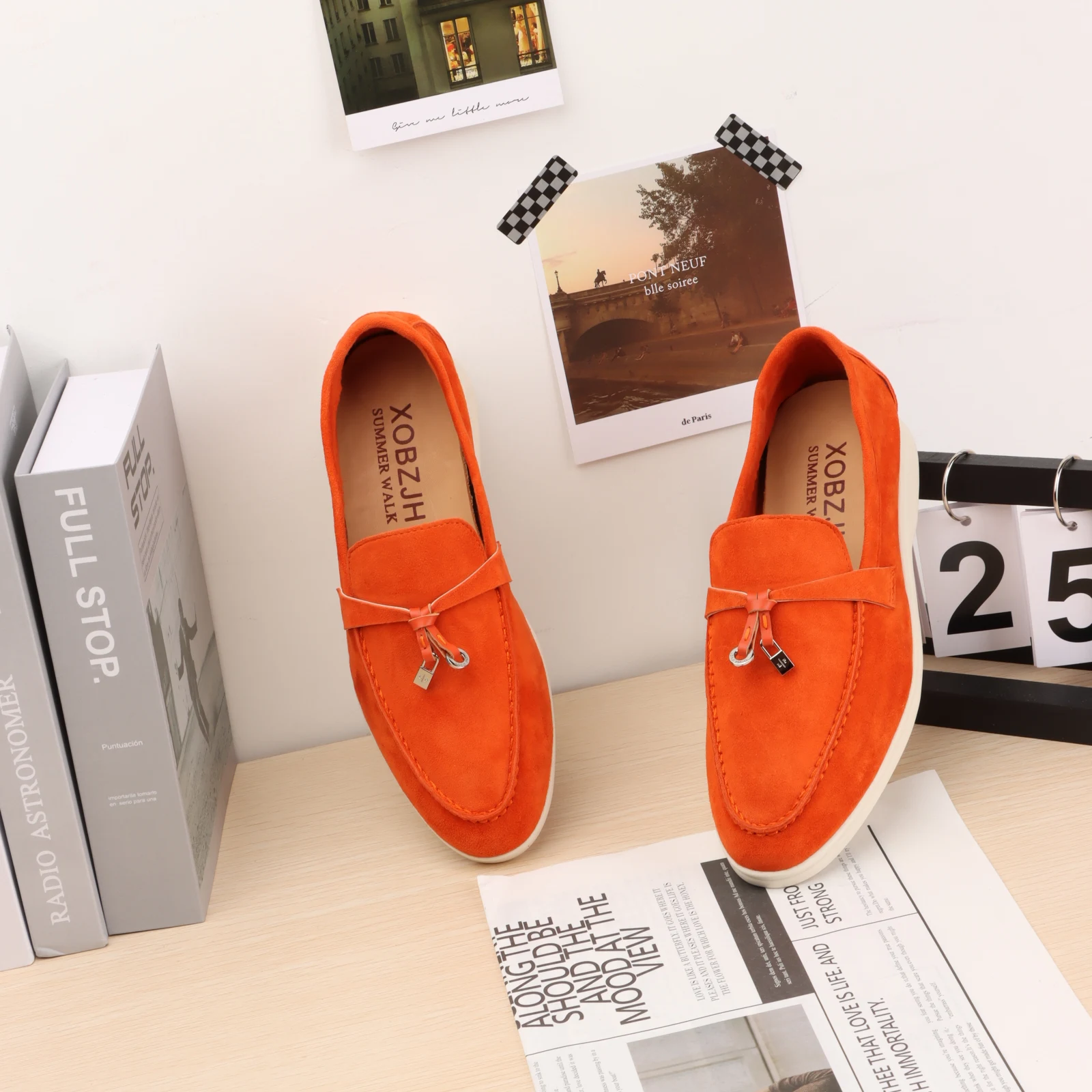 

Designer Loafers Mocasines Shoes For Men 2023 sneakers High Quality Luxury Black Suede Leather Flats Women Brand Shoes