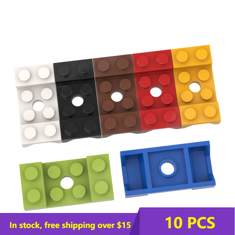 

10PCS Bricks Compatible Assembles Particles 60212 Mudguard 2x4 with Arch Building Blocks Parts Educational High-Tech Parts Toys