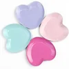 New Stainless Steel Cosmetic Storage Tray Heart Shape Nail Art Equipment Plate Surgical Dental Salon Manicure Tools 6