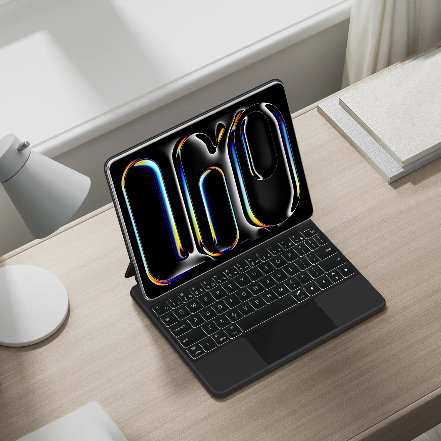 Magic Keyboard For iPad Pro 13（M4）Case Cover New iPad Pro 13 inch Portuguese Spanish Korean Arabic German Smart Keyboard