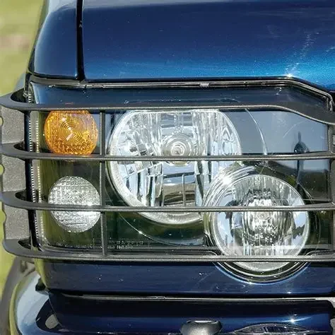 랜드로버 디스커버리 2 L318 1999 2000 2001 2002 2003 2004용 자동차 전조등 가드 헤드라이트 커버 헤드램프 보호 쉴드