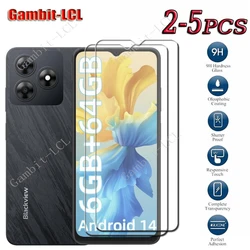 Premium 9H HD Tempered Glass Screen Protector Film - 2 - 5 Pack for 5 Pieces (Blackview Wave 8C)