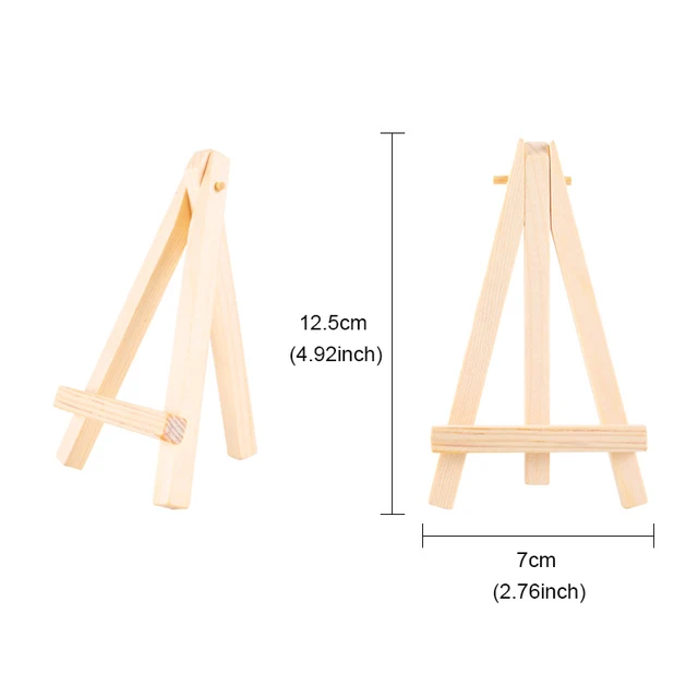 mini wood display easel