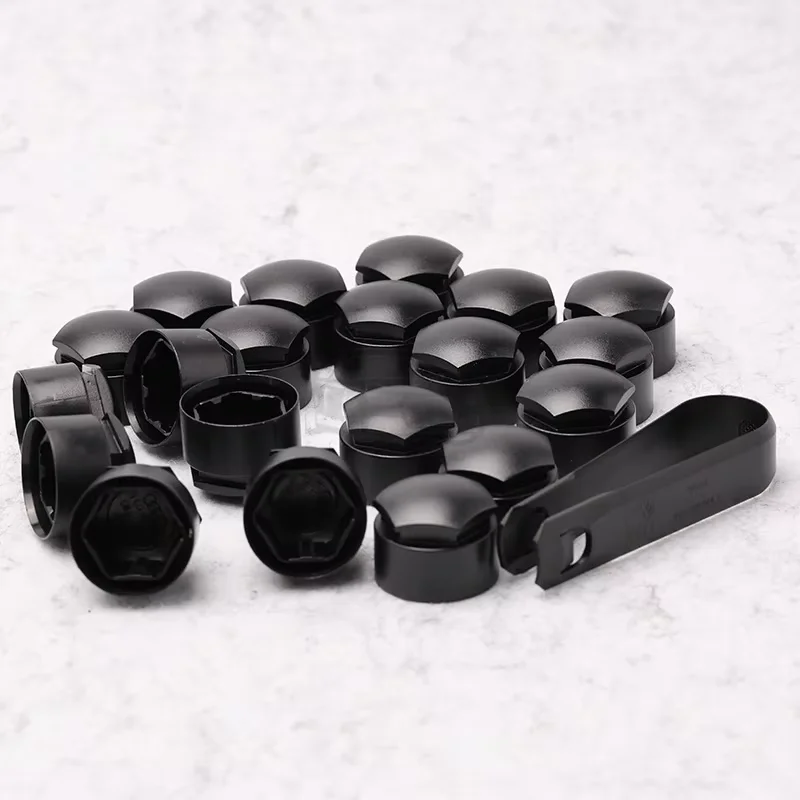 Elegant Gray Decorative Wheel Hub Cover with Anti-Theft Design