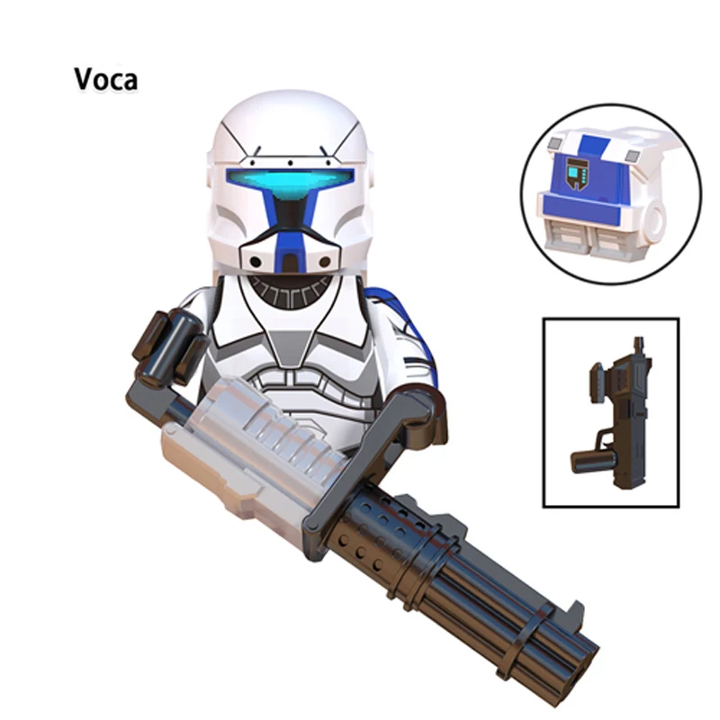 Republic Commando Fixer Gregor Scorch Sev Voca Clone Troopers Dogma Building Blocks Mattoni Giocattoli Wm6126 Hardcase Fives