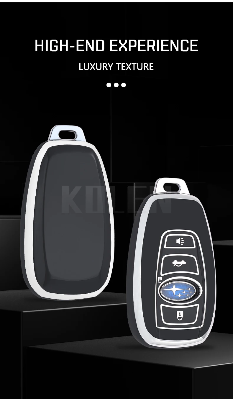 Nuovo TPU Car Key Case Cover Shell per Subaru Forester XV Outback BRZ WRX STI Legacy Impreza Crosstrek Protector Fob accessori 9 Nuovo TPU Car Key Case Cover Shell per Subaru Forester XV Outback BRZ WRX STI Legacy Impreza Crosstrek Protector Fob accessori - Sa7e87665d66c463cac00d3de35c9ef2bT