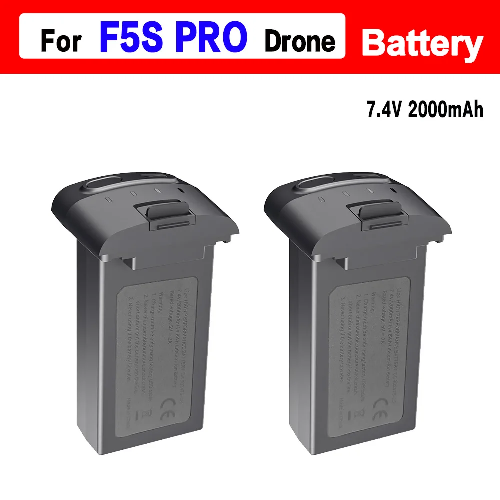 Bateria Sjrc F5s Pro Drone 7.4v 2000mah Bateria Original F5spro Acessórios Peças