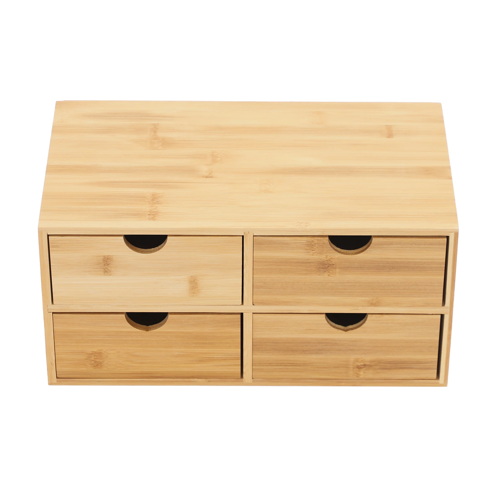 Organisateur de bureau en bambou, mini tiroir de bureau en bambou, boîte de rangement pour bureau et maison, aucun assemblage requis Sa7e89b2bdaee40b983ab9623f8cc0619U