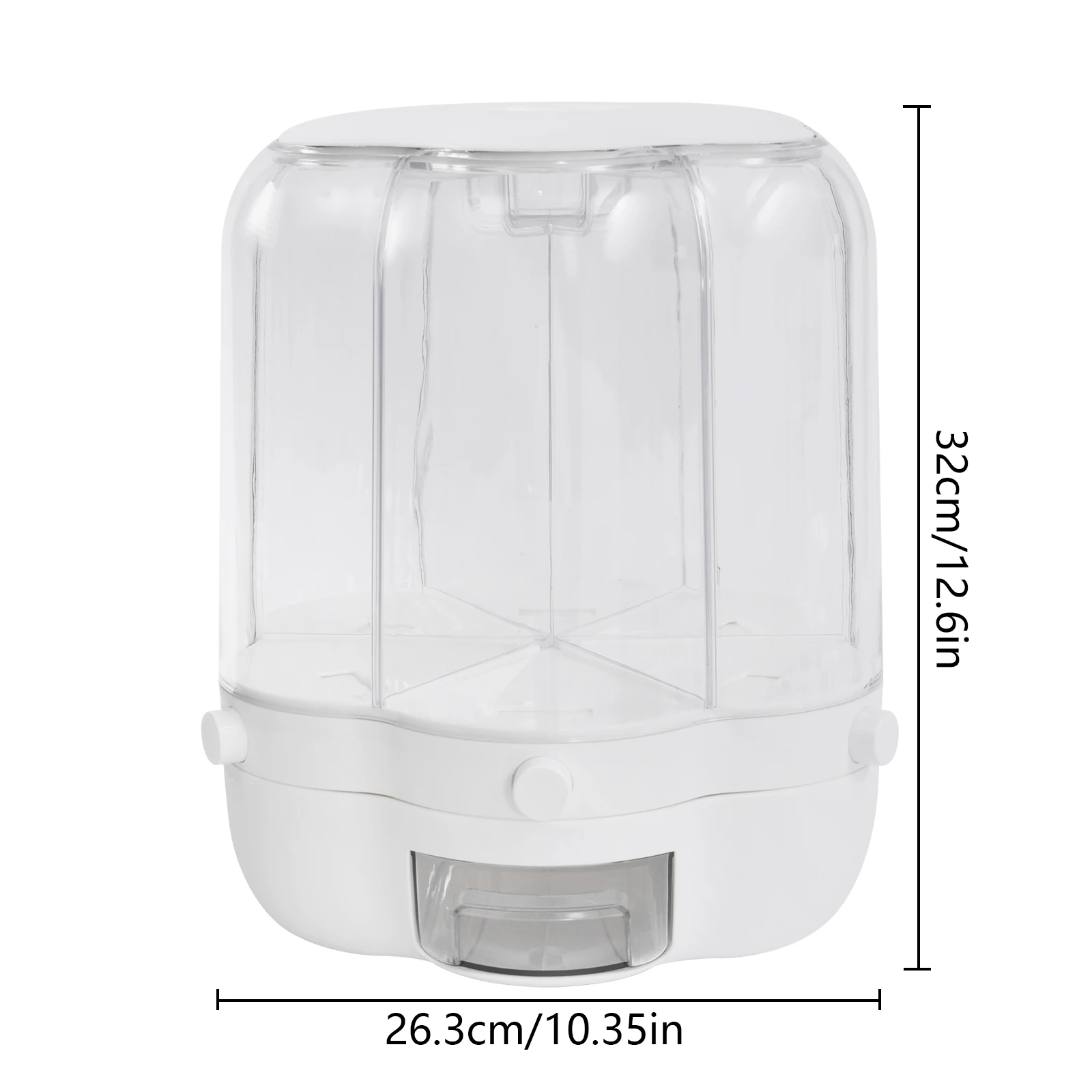 Rice Bucket, Food Grade Airtight Cereal Storage Container