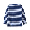Jumping Meters 2-7T New Arrival Striped Animals Embroidery Boys Tshirts Autumn Winter Children's Clothes Long Sleeve Kids Tops 2