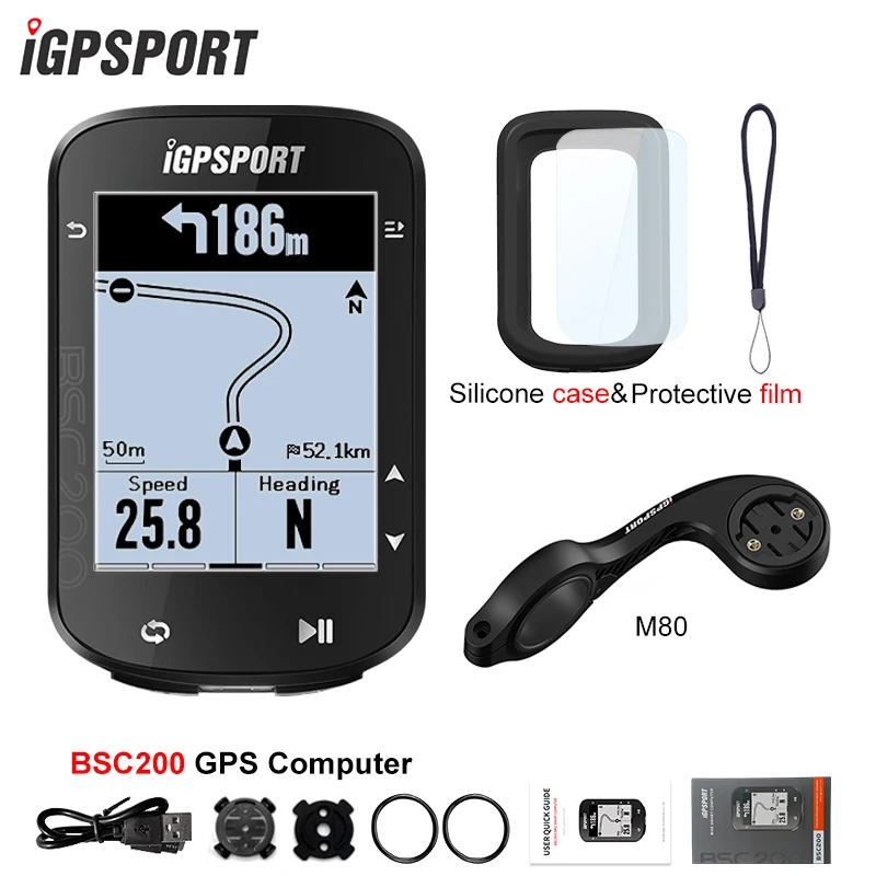 BSC200 BSC200C iGPSPORT ANT+ GPS Bike Computer Riding