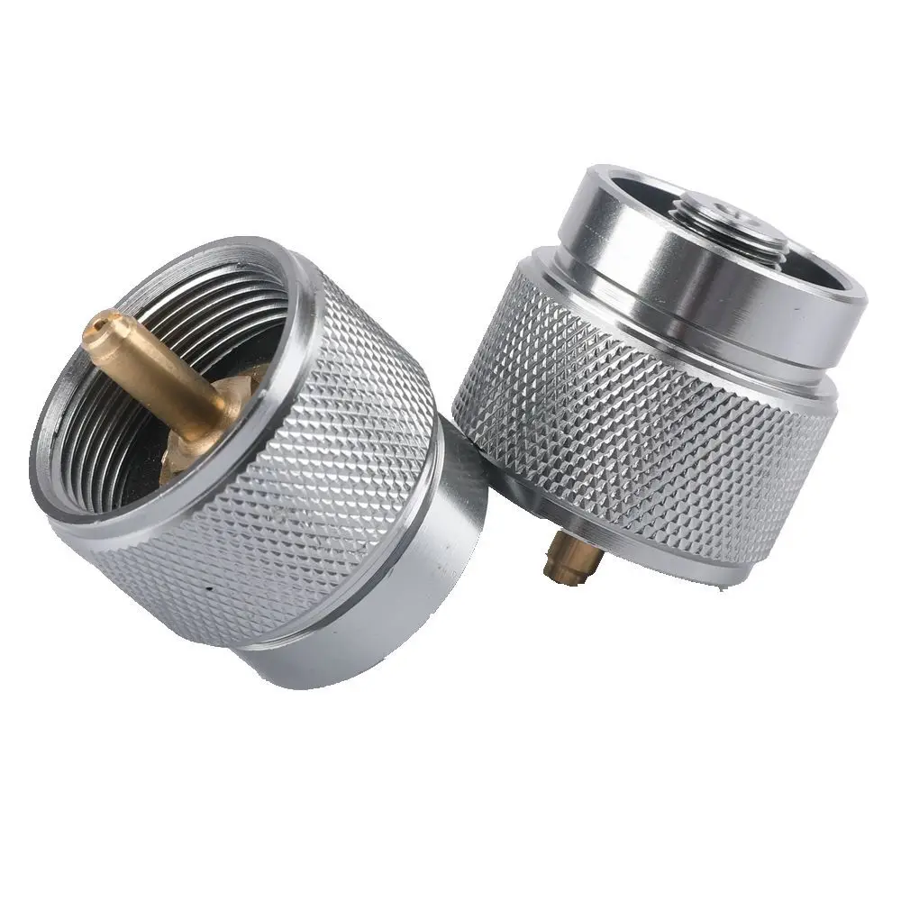 Camping xbz22 MAPP Gas Tank Adapter US/CA Gas Tank Connector Converter