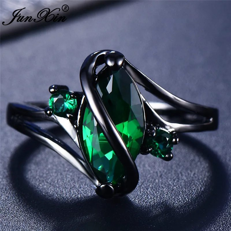 12 Color Female Girls Rainbow Fashion Black Gold Jewelry Bohemian Vintage Wedding Rings For Women wedding rings womens ring jewelry rings ring jewelry