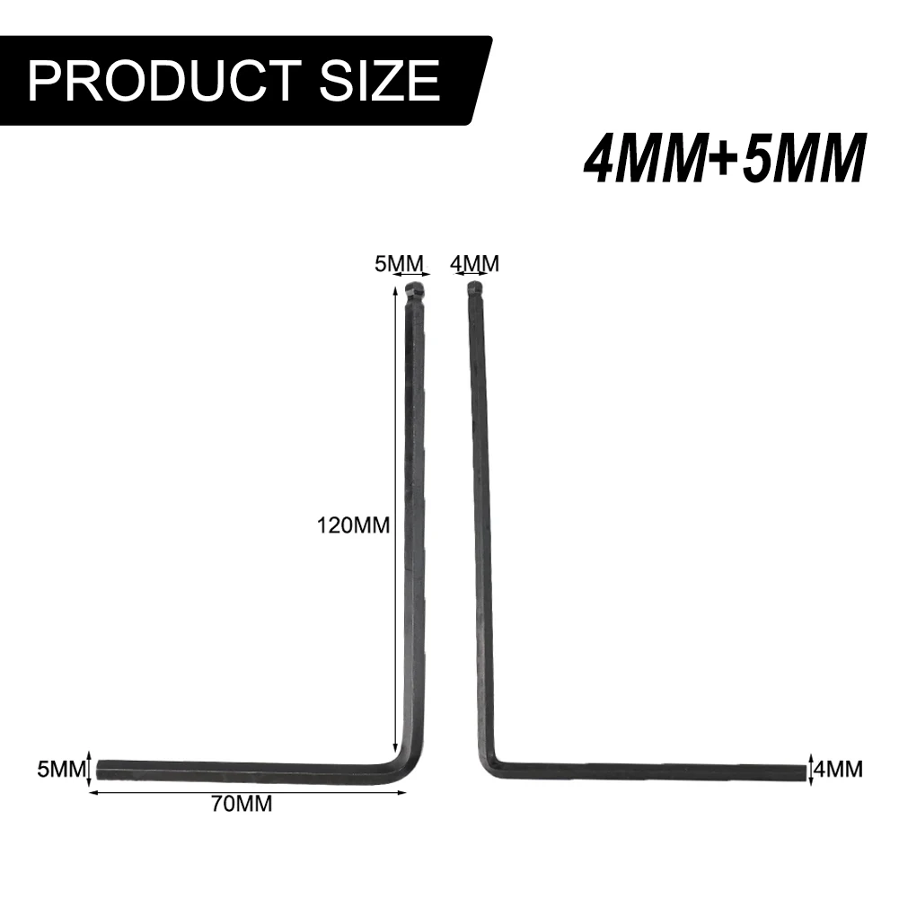 4mm 5mm Kohlenstoffstahl-Kugelkopf-Gitarren-Verstellstab-Schlüsselwerkzeuge für die Einstellung von Akustik- und E-Gitarrenhalsen und -brücken – Detail 26