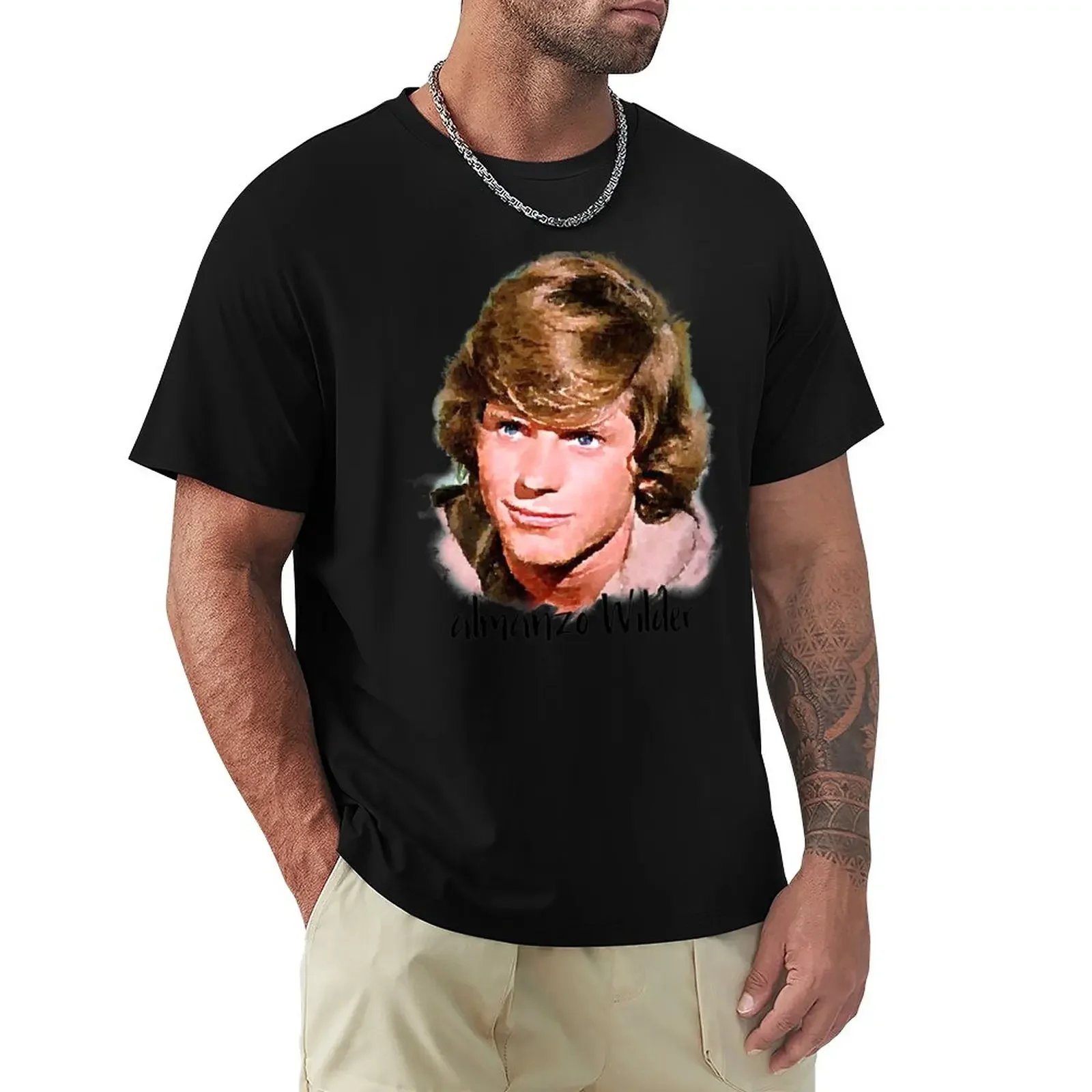 

Almanzo Wilder Little House on the Prairie T-Shirt korean fashion shirts graphic tees oversized t shirts for men