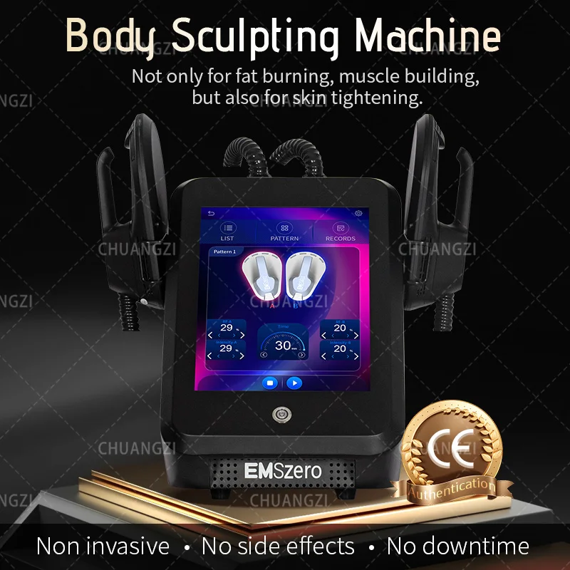 New Portable DLS-EMSLIM 4 Handles EMSzero Muscle Stimulation Weight Lose Fat Body Shaping Beauty Instrument Sculpt For Salon