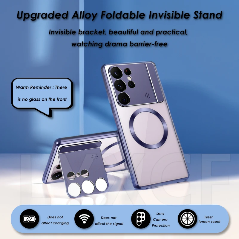 Cover magnetica per Huawei Mate 20 Pro Case Housse,[Adsorbimento Magnetico]Lega di alluminio Bumper Frame in Trasparente anteriore e posteriore Vetro Temperato Ultra Slim 360 Gradi Completa Protezione
