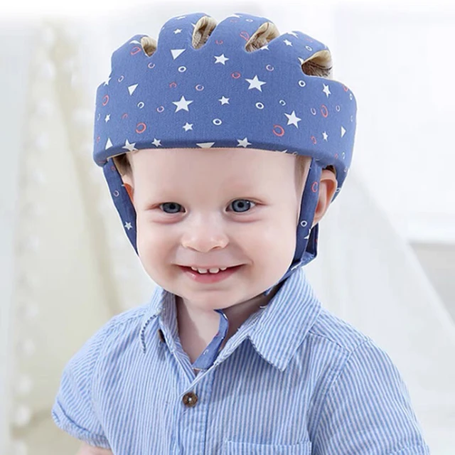 Casco Bebe Golpes, IULONEE Casco Protector Infantil Sombrero Gorra