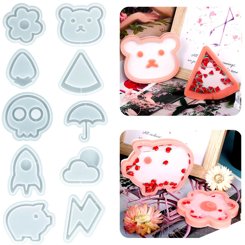 Shaker Silicone Mold Diy Resin Resin Silicon Mold Shaker Epoxy