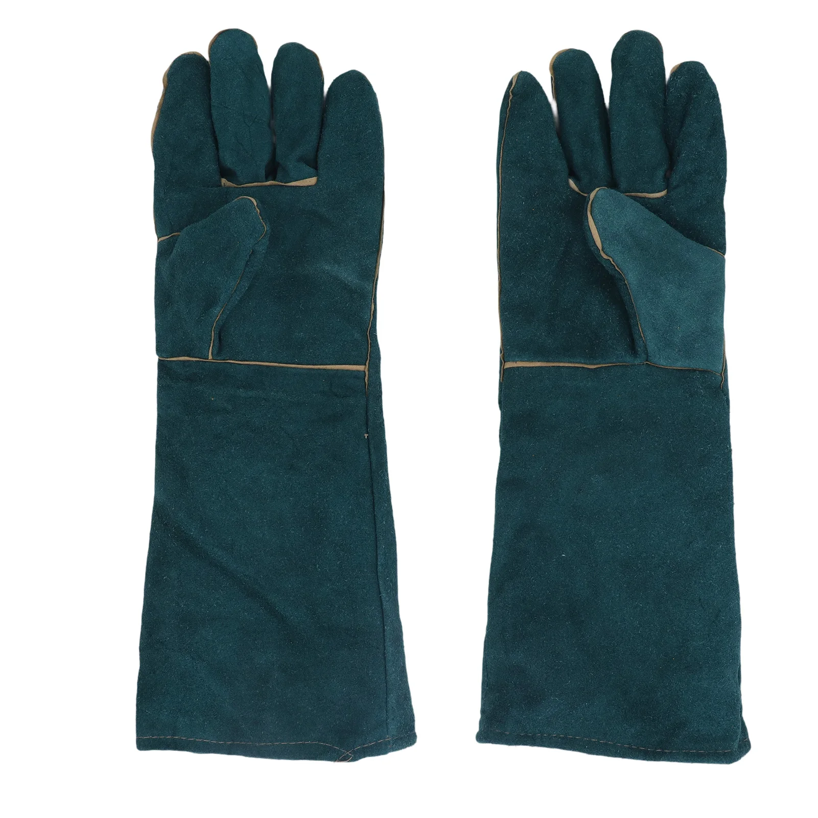 Pet Grooming Gloves Anti Bite Scratch Resistant Comfortable Lining 45CM Protective Pet Gloves for Barbecuing for Veterinarians