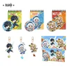 Sunsyea Genshin Impact Official Merch miHoYo Original Blaze to Natlan Q Version Theme Series Badge Keychain Kinich Mualani