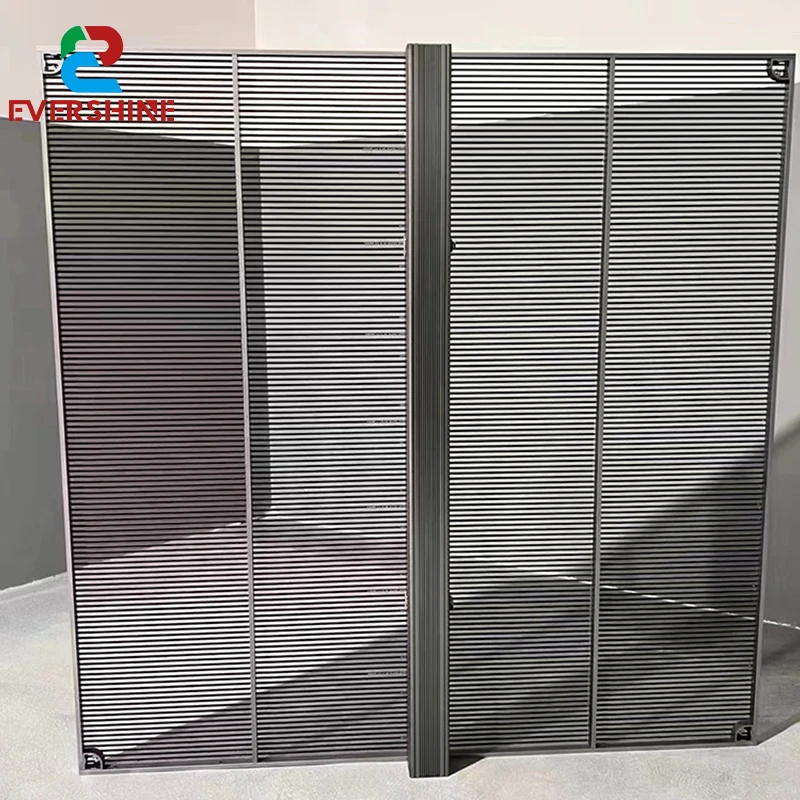 맞춤형 LED 풀 컬러 광고 디스플레이 P2.6-5.6, 384x89 픽셀, 1000x500mm, 3840hz, 실내 창 화면, SMD 2121 ..