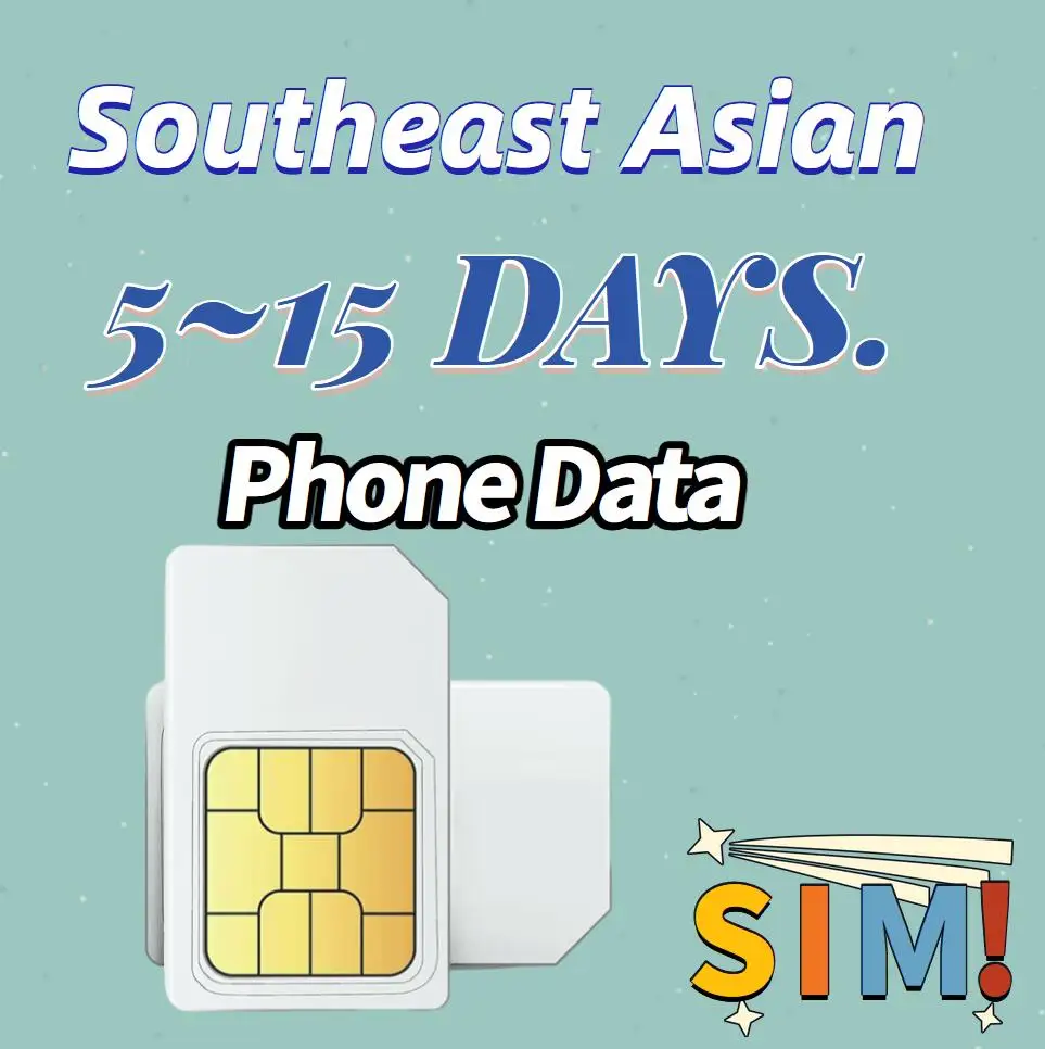 MalaysiaThailandSingaporeDataSIMCardFor571015DaysUnlimited