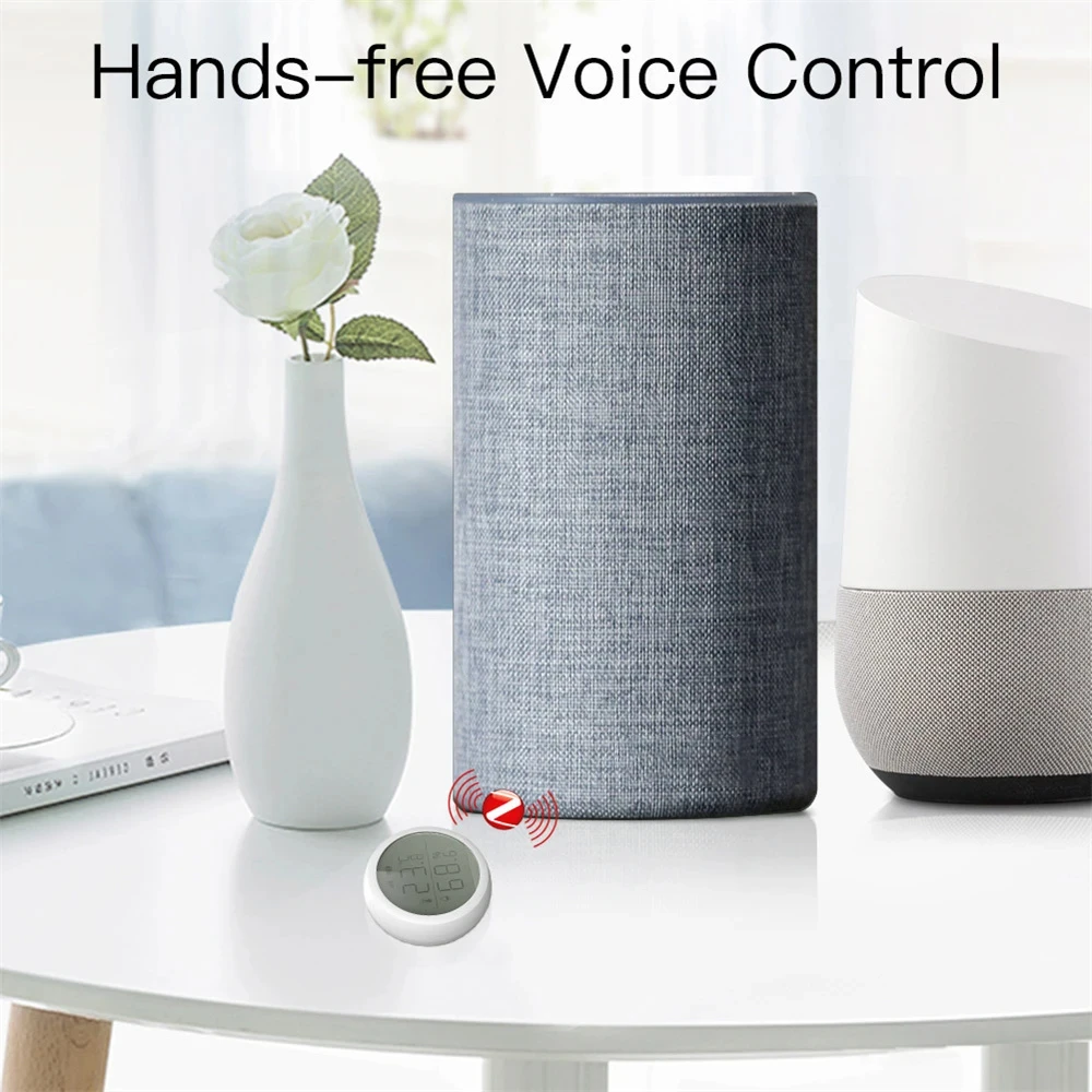 Description Picture 3 of itemTuya Smart ZigBee Temperature Humidity Sensor Intelligence Scene Real-time Detecting Thermometer Alexa Google Home Voice Control
