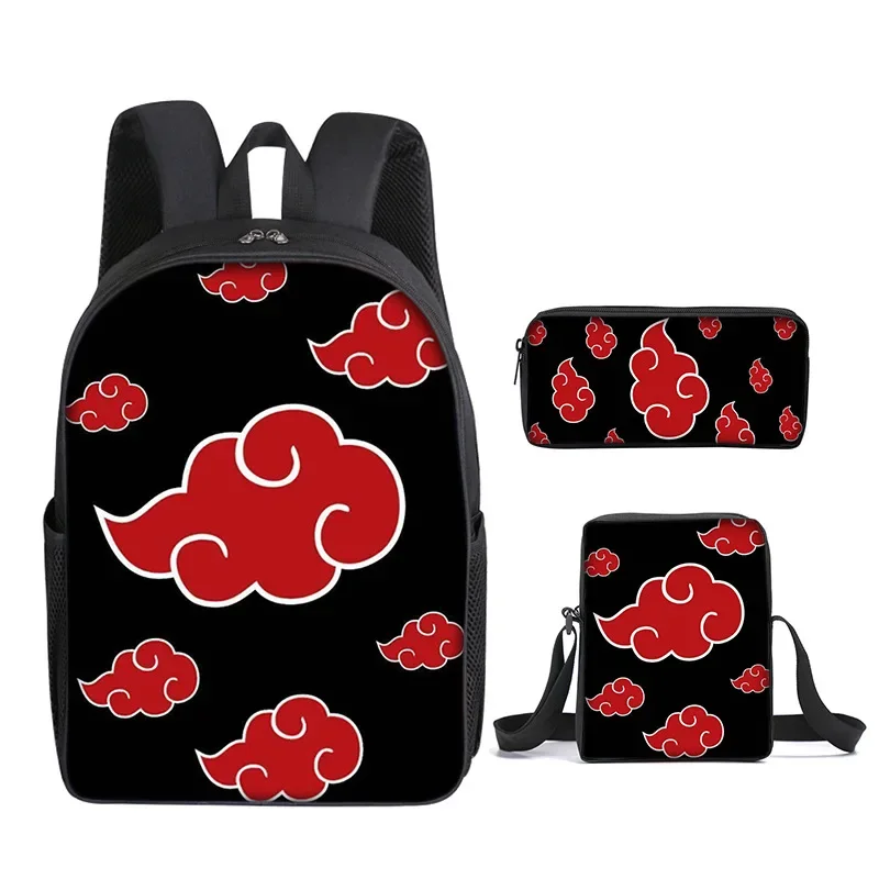 

2023 new 3D fashion trend Naruto schoolbag children's schoolbag boys and girls schoolbag lighting zipper backpack