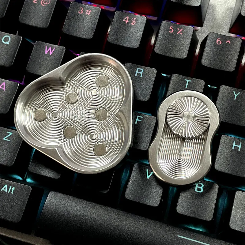 大人のための回転式磁気フィジェットスライダー,大人のおもちゃ