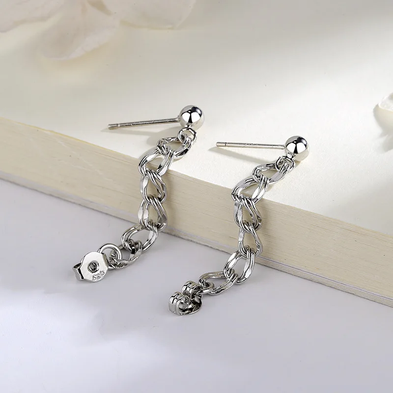 Short chain earrings best sale