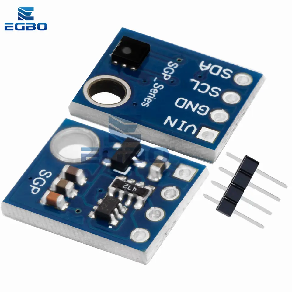1~10PCS SGP40 SGP30 Air Quality Detection Sensors Module Digital TVOC Detection Compatible for Arduino Demo Board image 6