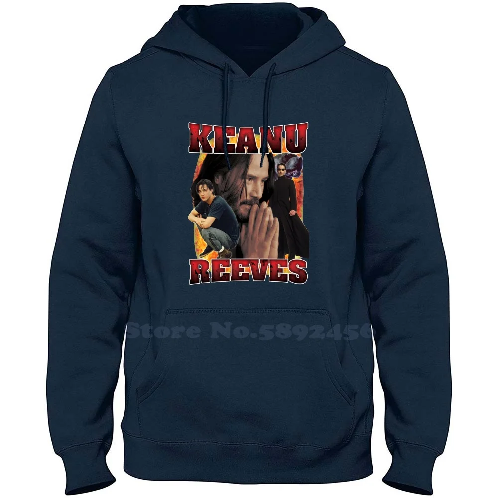 

Keanu Reeves 100% Cotton Hoodie Casual Sweatshirt