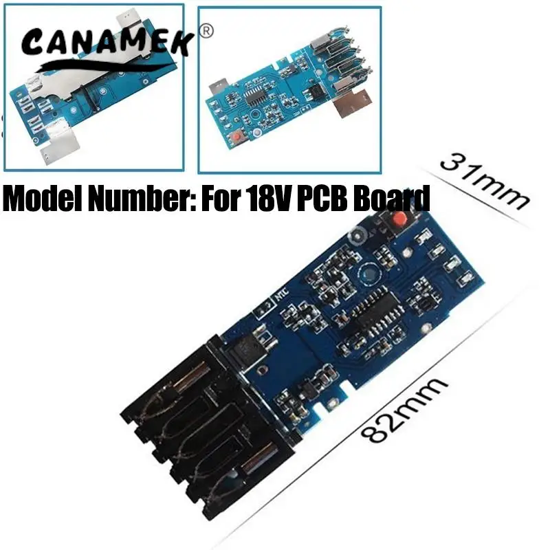 

1PCS For Milwaukee M18 Battery PCB Circuit Board Replacement Lithium Ion Battery Charging Protection 18V Circuit Board