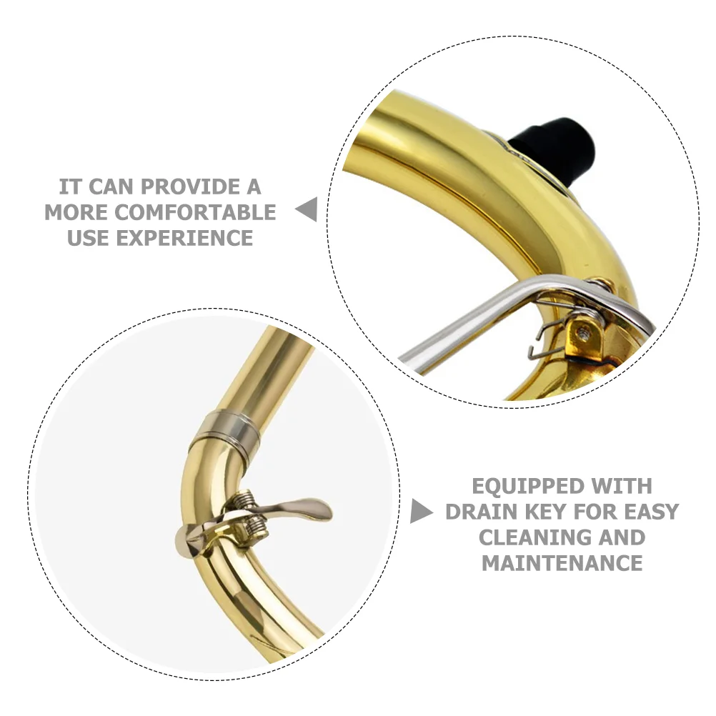 Water Key Set Trombone Accessories Soft Cushion Valve Trumpet Finger Buttons Slide Rubber End Cover Bumpers Trombone 5 Pcs