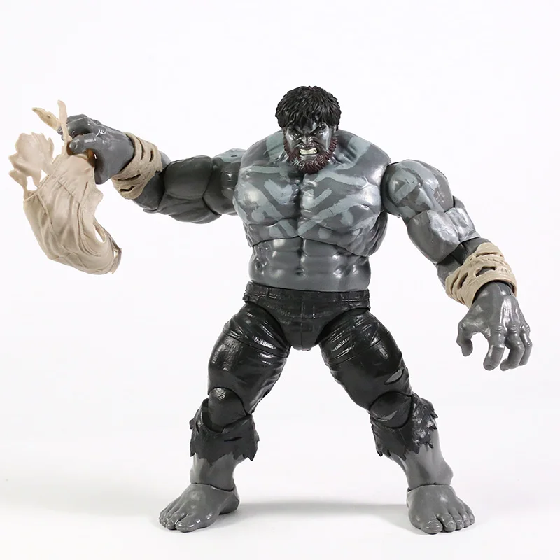 Marvel The Gray Hulk Figurine Collection Action Figure Model Toy Gift -  Action Figures - AliExpress