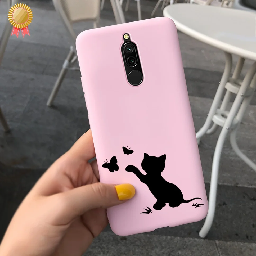 For Redmi 8 Case Redmi8 Cover Animal Cartoons Painted Soft Silicone Phone Case For Xiaomi Redmi 8 Hongmi 8 6.22 Case Fundas