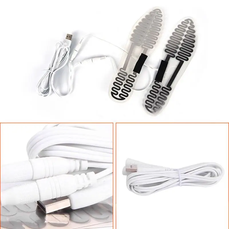 Outdoor Sports 5V USB Heated Insole Foot Warmer Electric Heating Film Insole