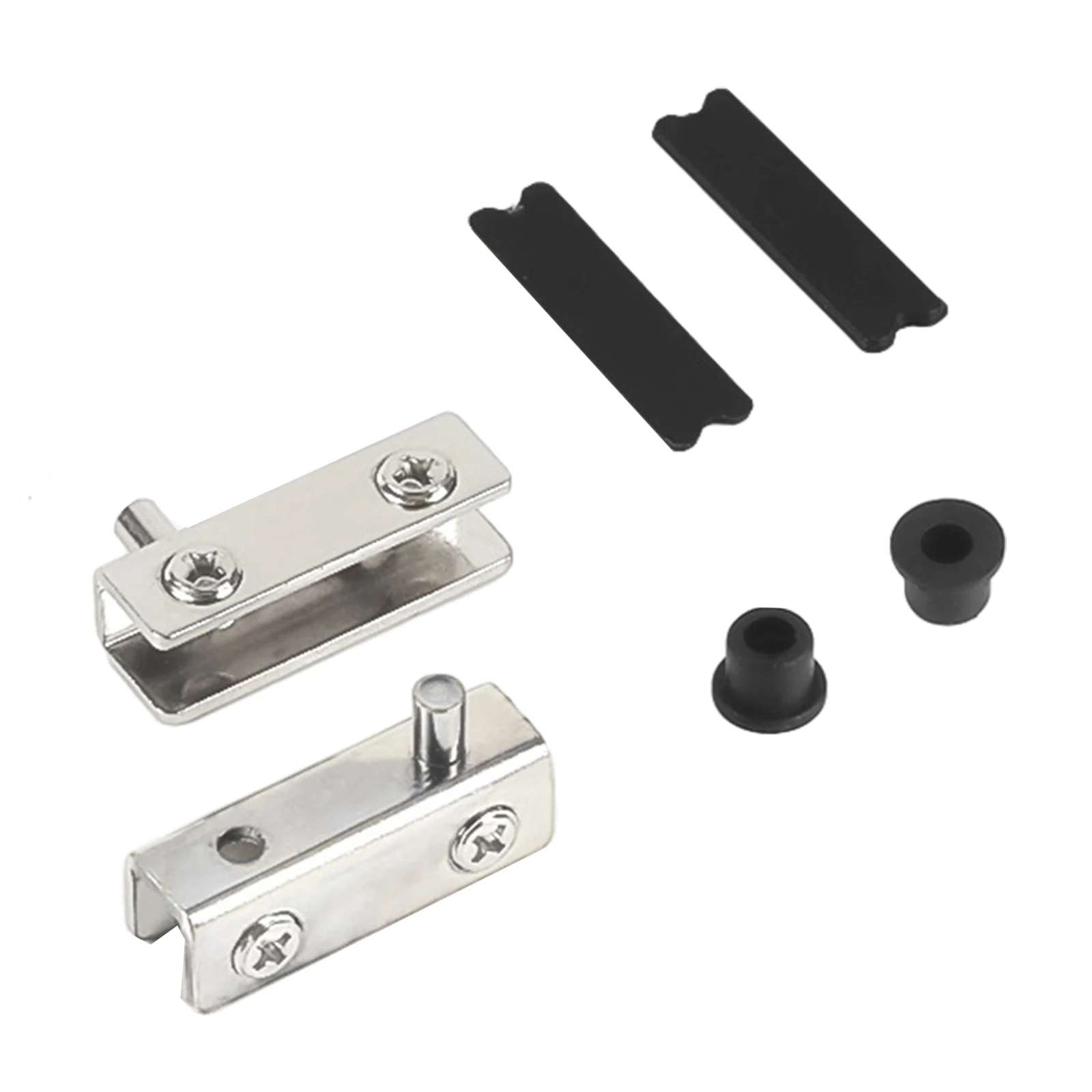 Stainless Steel Glass Door Hinges Corner Code Drilling Fits Rotary Shaft Door Hinge Rust-Proof stainless steel hinges door hinges