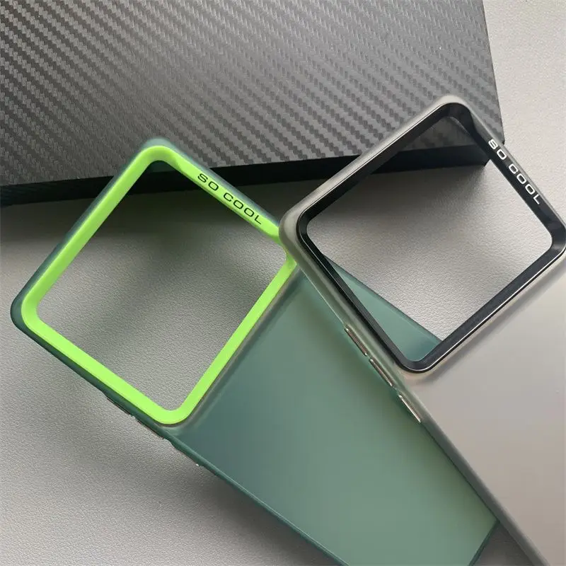 Luxury Metallic Aurora Skin Matte Phone Case Cover