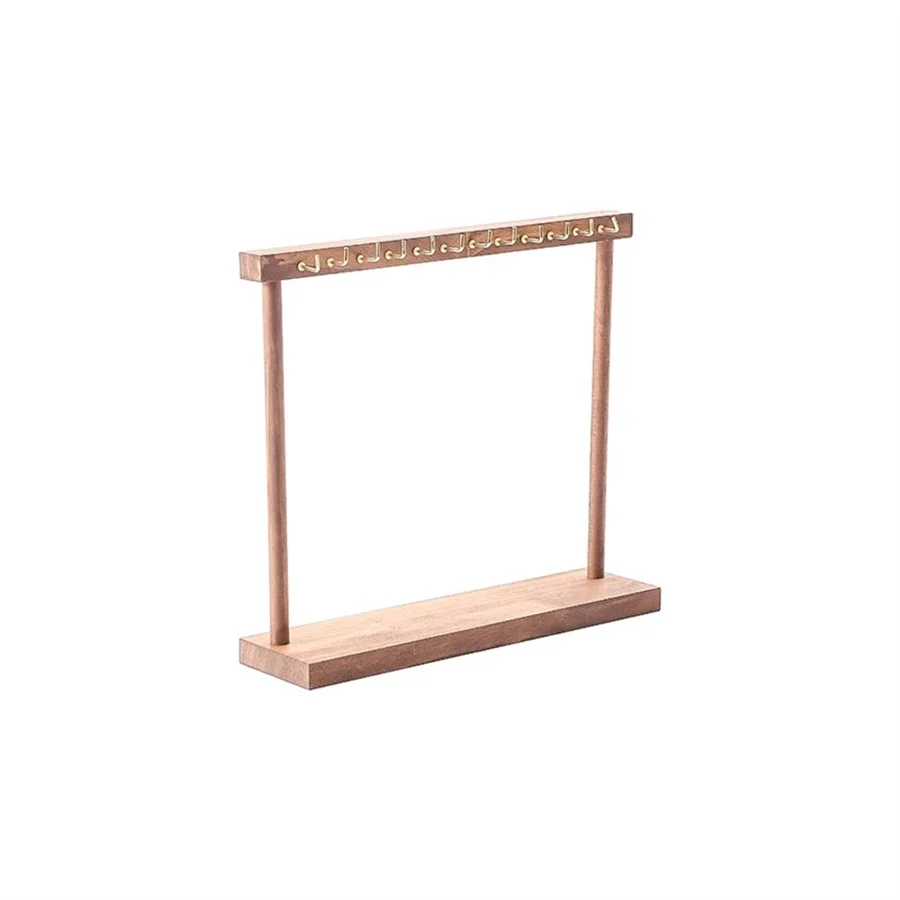 Wooden Jewelry Organizer Display Stand for Necklace, Earrings, and Bracelets – Countert... - SKU JDS00818 - UGI Packaging