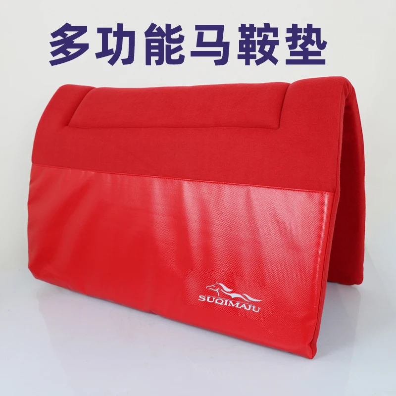 승마 Morning Exercise Saddle Pad Western Hair Pack Tips Shock Sweat Anti-Hitting Back Horse Saddle Pad