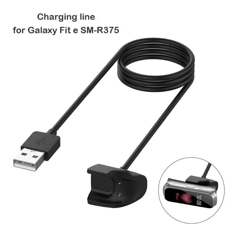 스마트 팔찌 충전 케이블, 삼성 갤럭시 핏 e SM-R375, 교체 가능, USB 충전기