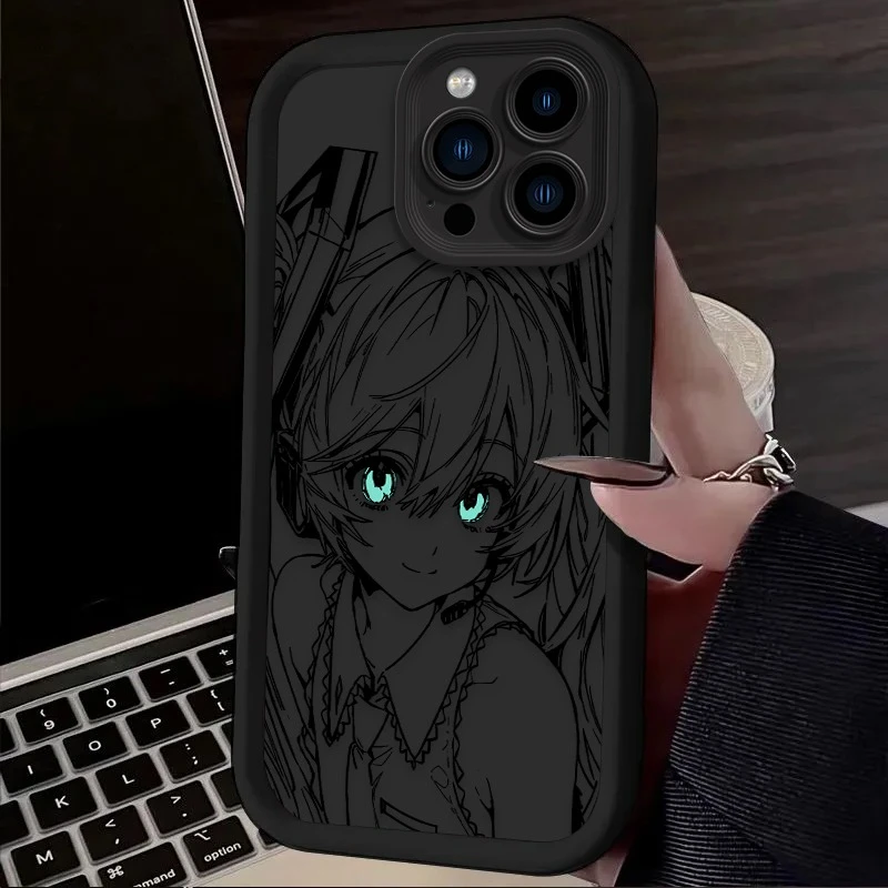 Kawaii Miku Soft Phone Case - Cute & Stylish Protective Cover