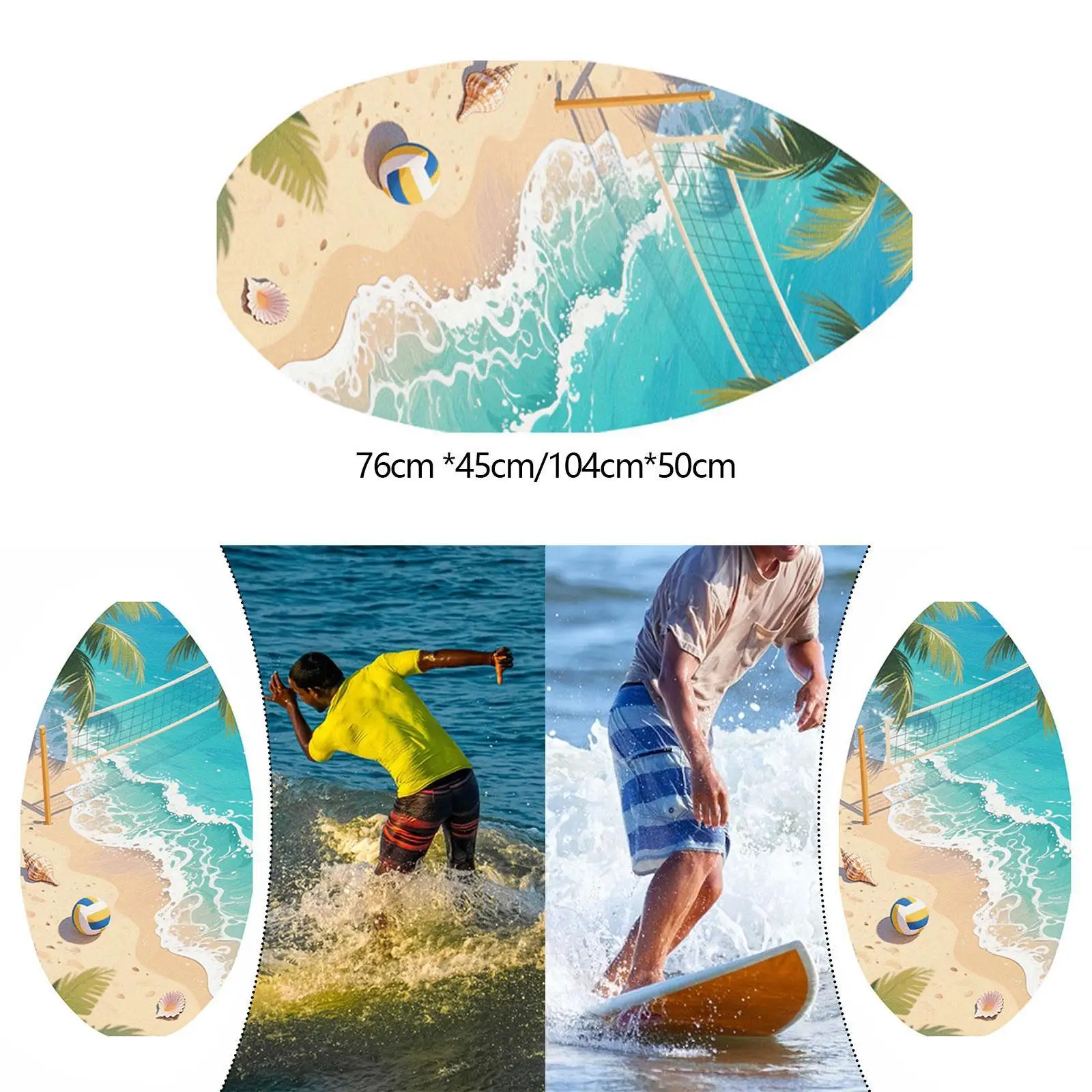 Wooden Lightweight Skimboard 4