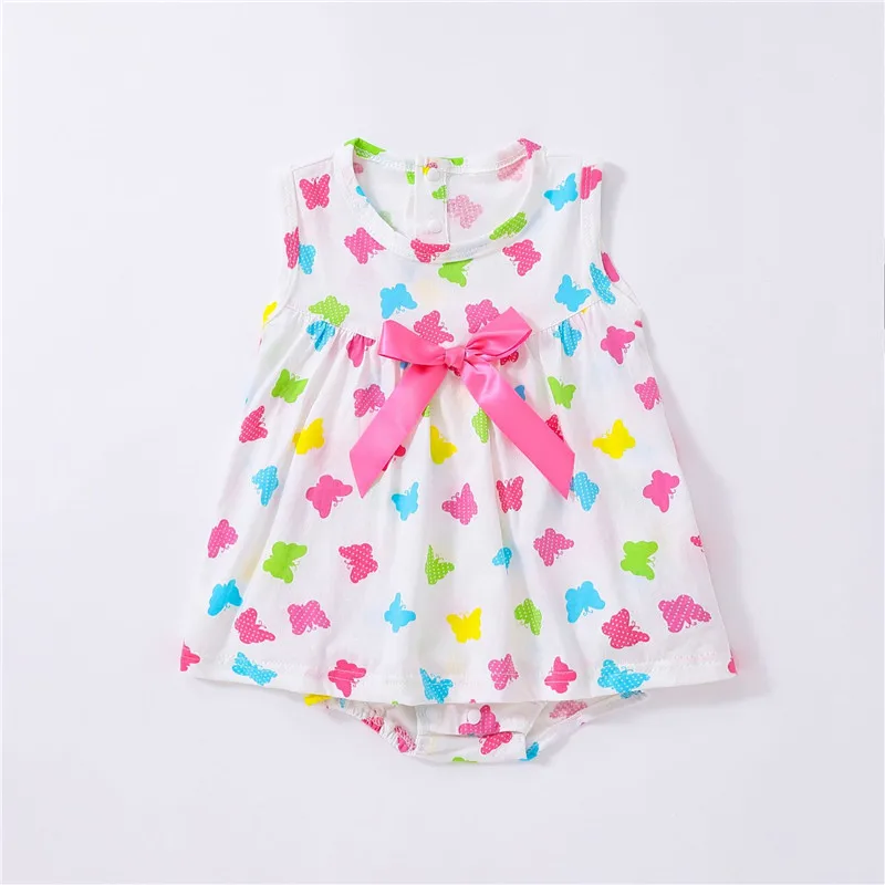 

Baby Girl Dress Summer Baby Princess Dresses Summer One Piece dress 0-1 Years Old Newborn clothing