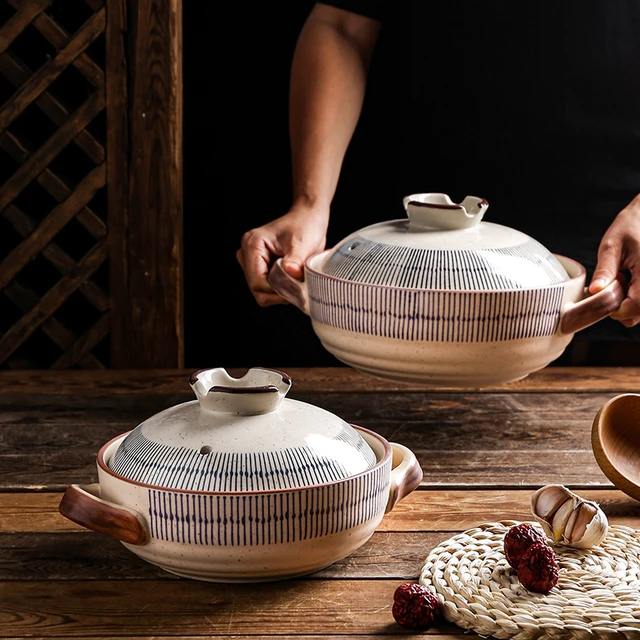 Casserole avec couvercle, casserole japonaise antiadhésive