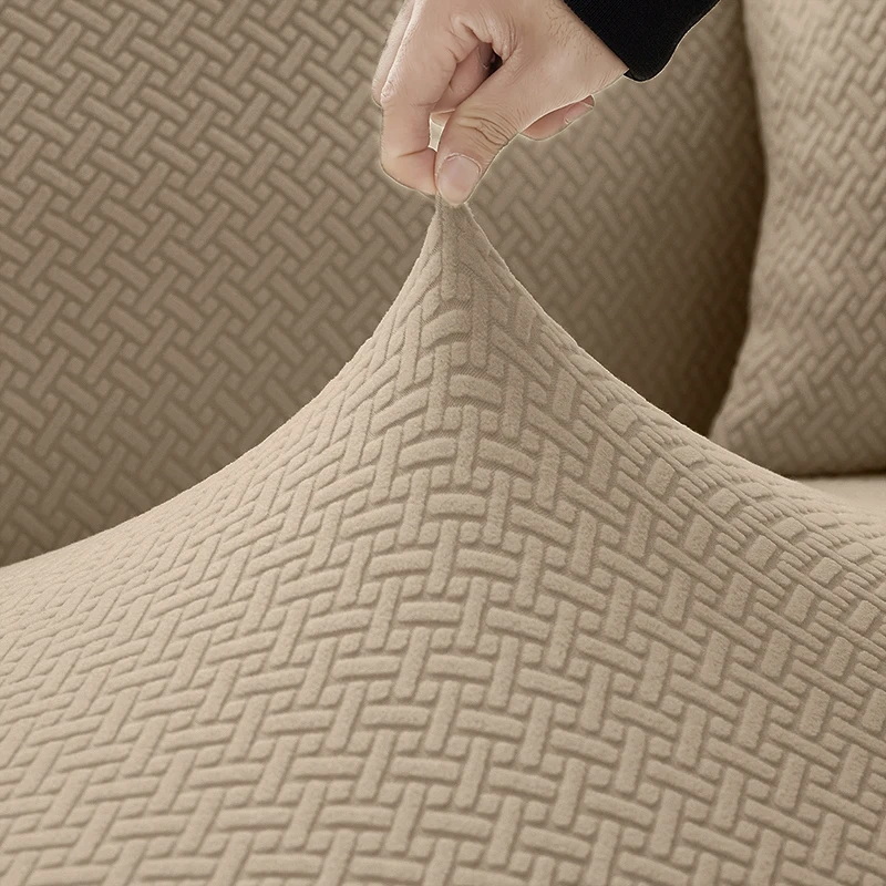 Jacquard Elastic Sofa Cover Adjustable Couch Cover For Living Room Removable Washable Sofa Cushion Cover Protector Slipcover 4